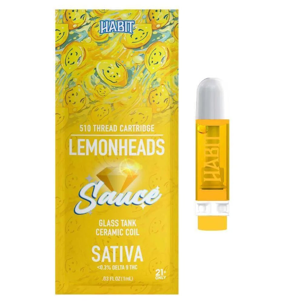 THCA Live Resin 510 Cartridge - Lemonheads 1g (Sativa) - 10 Pack - Tree Spirit Wellness