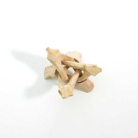 Tripod 4" Natural Rosewood (fits Abalone shells 3 - 5") - Tree Spirit Wellness