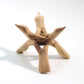 Tripod 6" Natural Rosewood (fits Abalone shells 5 - 7") - Tree Spirit Wellness