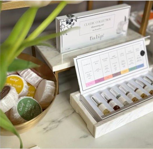 TULIP PERFUME DISCOVERY SET - Case of 6 - Tree Spirit Wellness
