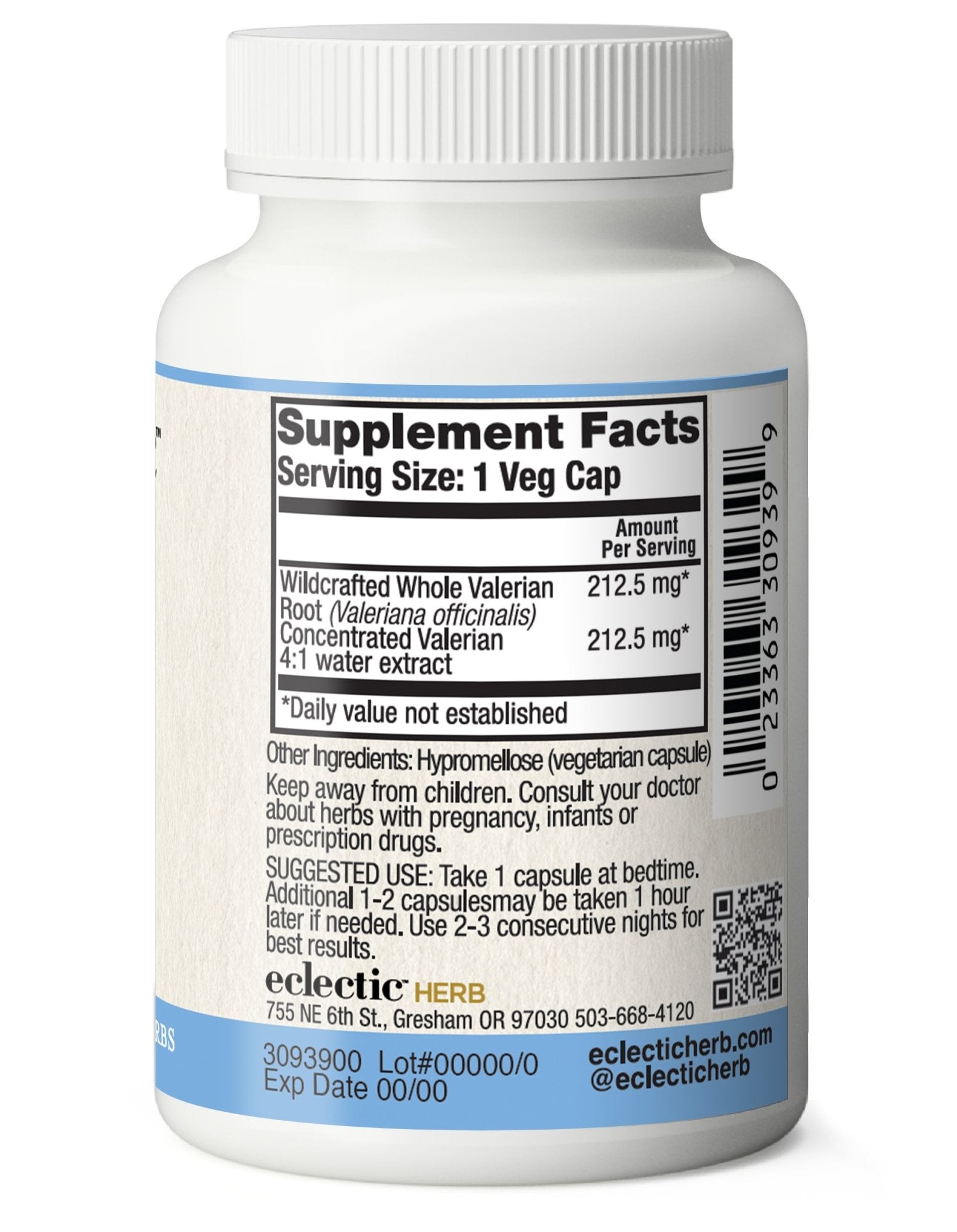 VALERIAN CAPSULES - Tree Spirit Wellness