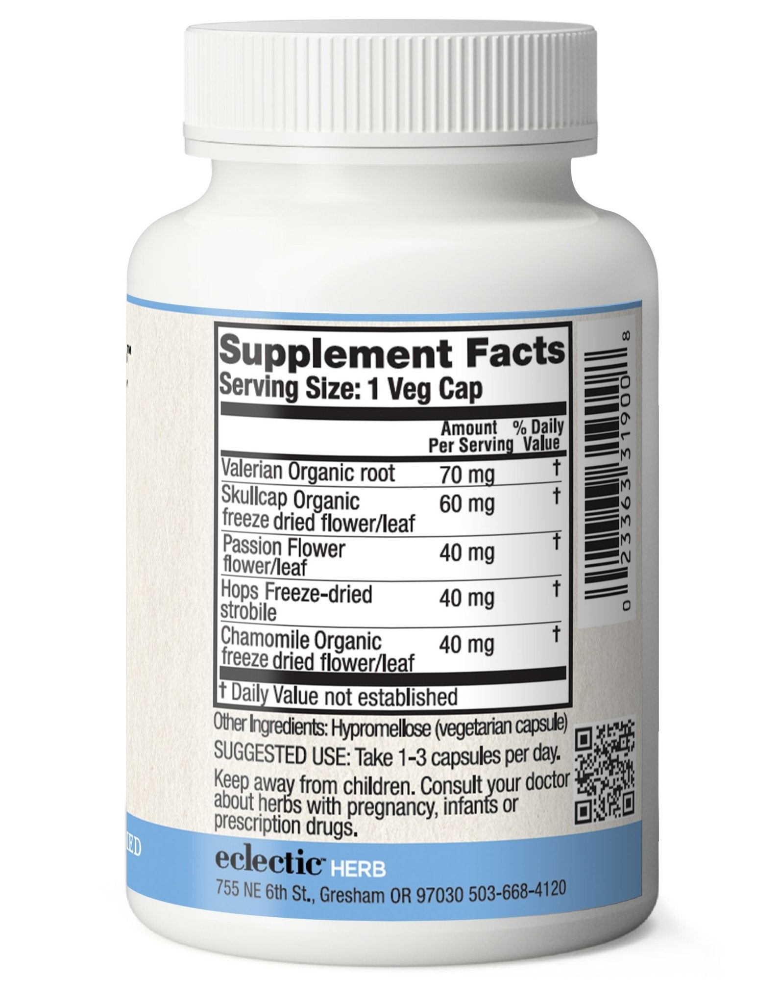 VALERIAN - PASSION FLOWER CAPSULES - Tree Spirit Wellness