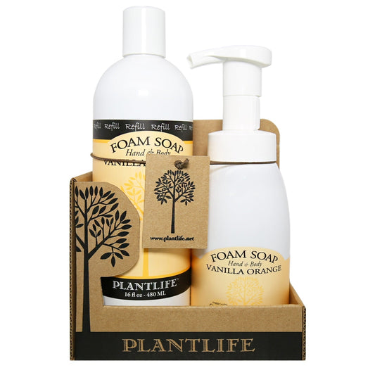 Vanilla Orange Foam Soap Value Set - Tree Spirit Wellness