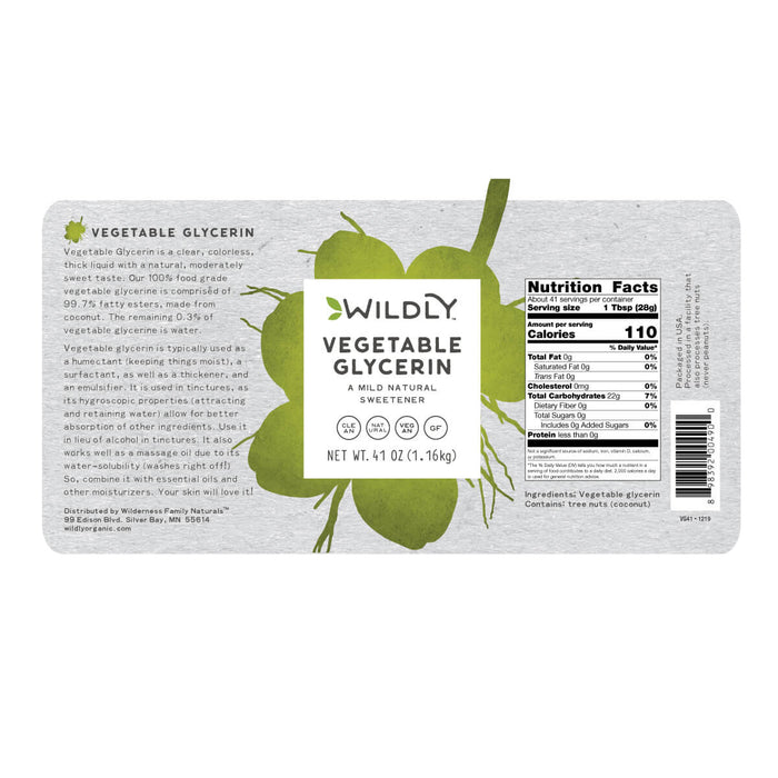 Vegetable Glycerine | 41 oz. (32 fl. oz.)
