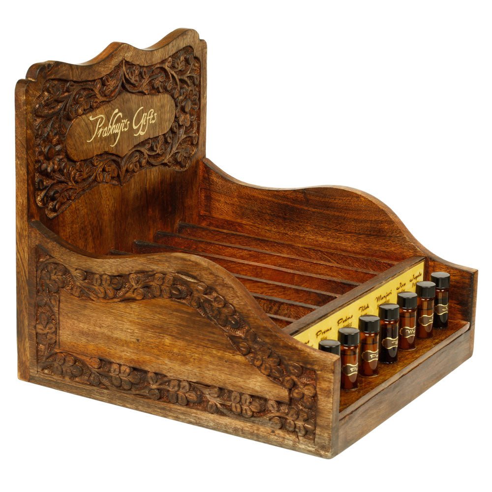 Wholesale Opening Bundle - Attar Oil - Display Rack with Complete Line 0.1 oz (3 ml) and 0.2 oz (6 ml) - 56 Bottles - Tree Spirit Wellness