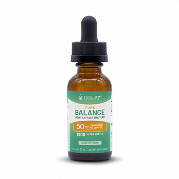 1,500mg Pure Balance Broad Spectrum CBD - Tree Spirit Wellness