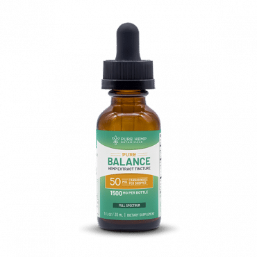 1,500mg Pure Balance Full Spectrum CBD Tincture - Tree Spirit Wellness