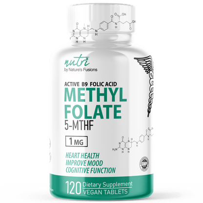 Methylfolate 1 MG - 120 Vegan Ct - Tree Spirit Wellness