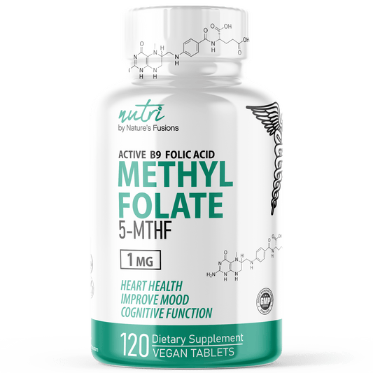 Methylfolate 1 MG - 120 Vegan Ct - Tree Spirit Wellness