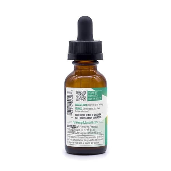 750mg Pure Balance CBD Oil Full Spectrum Tincture - Tree Spirit Wellness