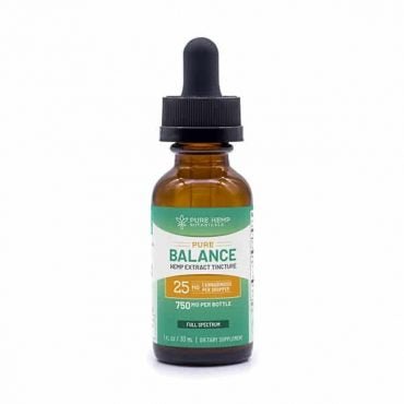 750mg Pure Balance CBD Oil Full Spectrum Tincture - Tree Spirit Wellness