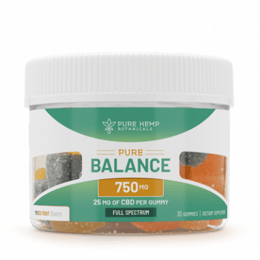 750mg Pure Balance Full Spectrum CBD Gummies (NOW LDH APPROVED!!) - Tree Spirit Wellness