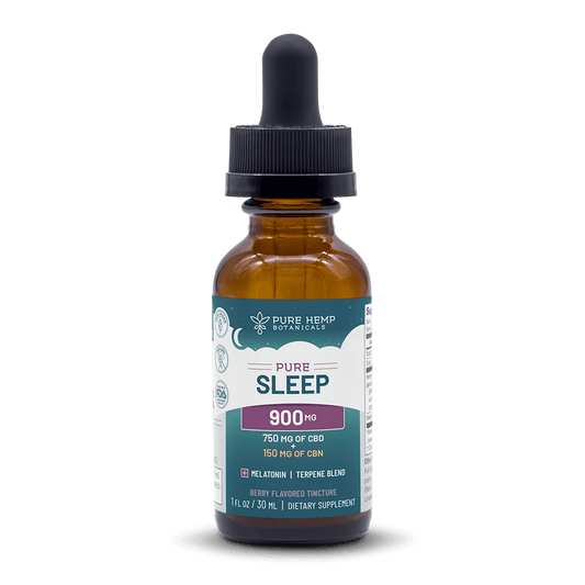 900mg Pure Sleep CBD + CBN Tincture - Tree Spirit Wellness