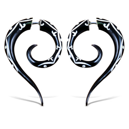 Last Pair! Tribal Eternity - Horn freeshipping - Tree Spirit Wellness