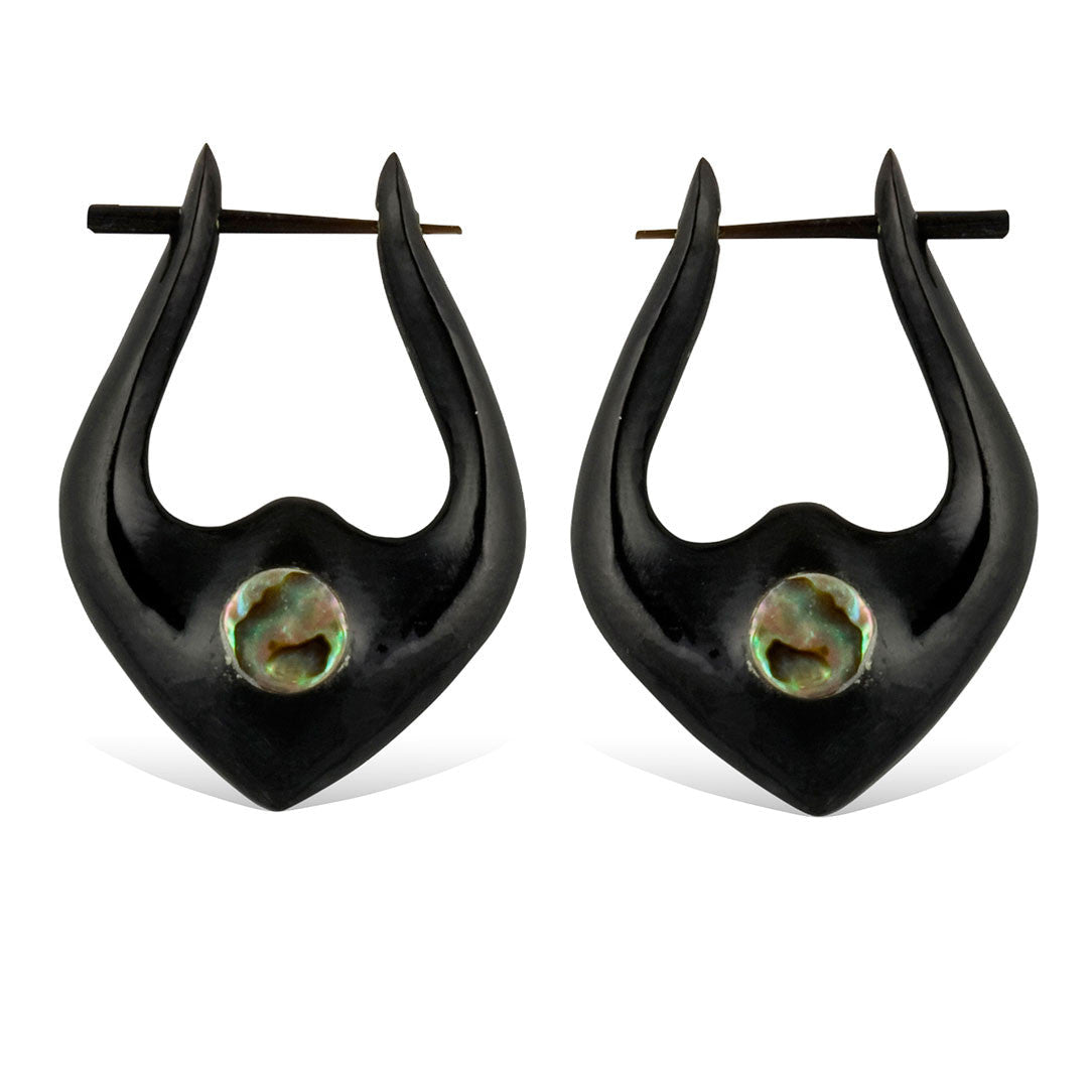 Abalone Drops - Horn - Tree Spirit Wellness