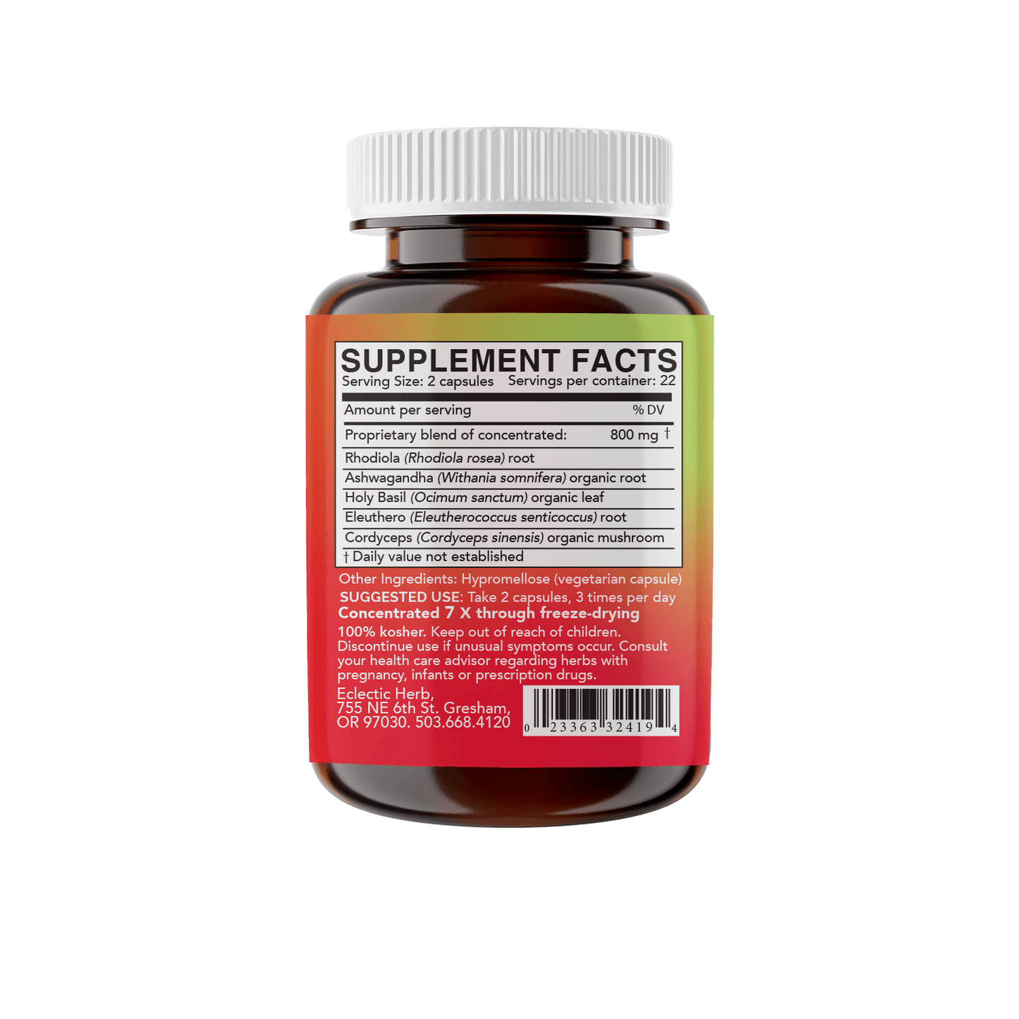 ADRENAL SUPPORT CAPSULES - Tree Spirit Wellness