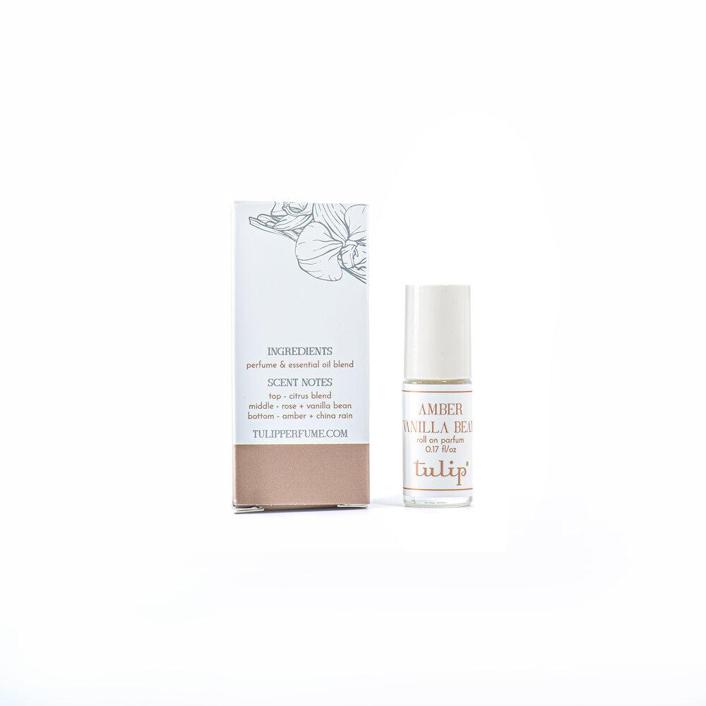 Amber Vanilla Bean Roll On Perfume Oil freeshipping - Tree Spirit Wellness