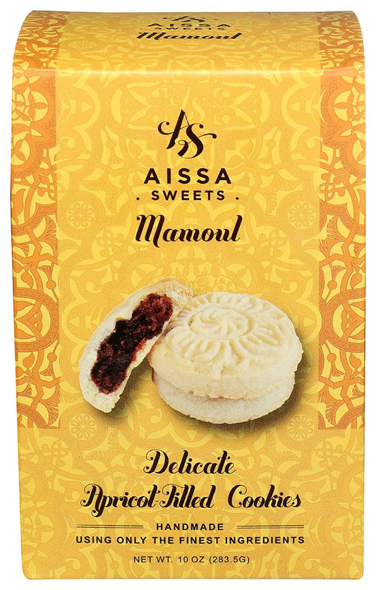 Apricot-Filled Mamoul Cookies (case of 8) - Tree Spirit Wellness