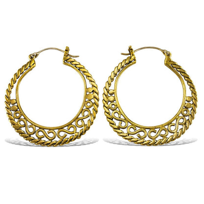 Athena Hoops - Silver Posts - Tree Spirit Wellness