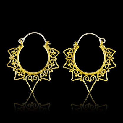 Belissa Hoops - Silver Posts - Tree Spirit Wellness