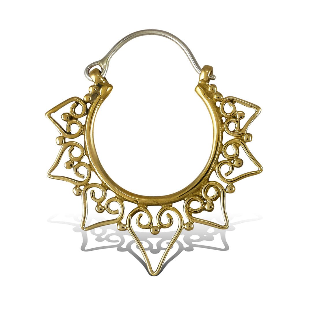 Belissa Hoops - Silver Posts - Tree Spirit Wellness