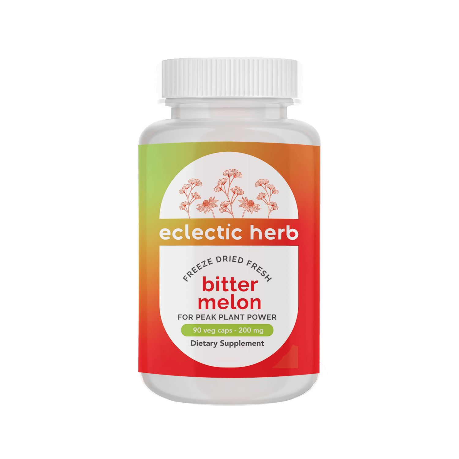 BITTER MELON CAPSULES *PLASTIC BOTTLE* - Tree Spirit Wellness