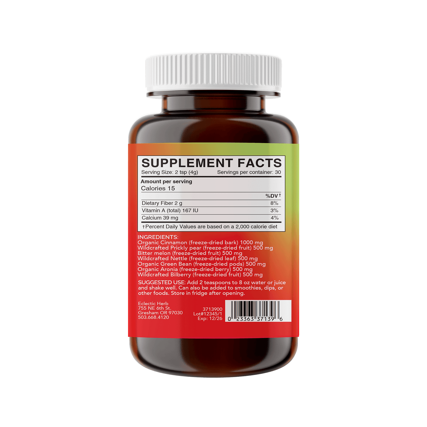 BLOOD SUGAR SUPPORT POWDER - Tree Spirit Wellness