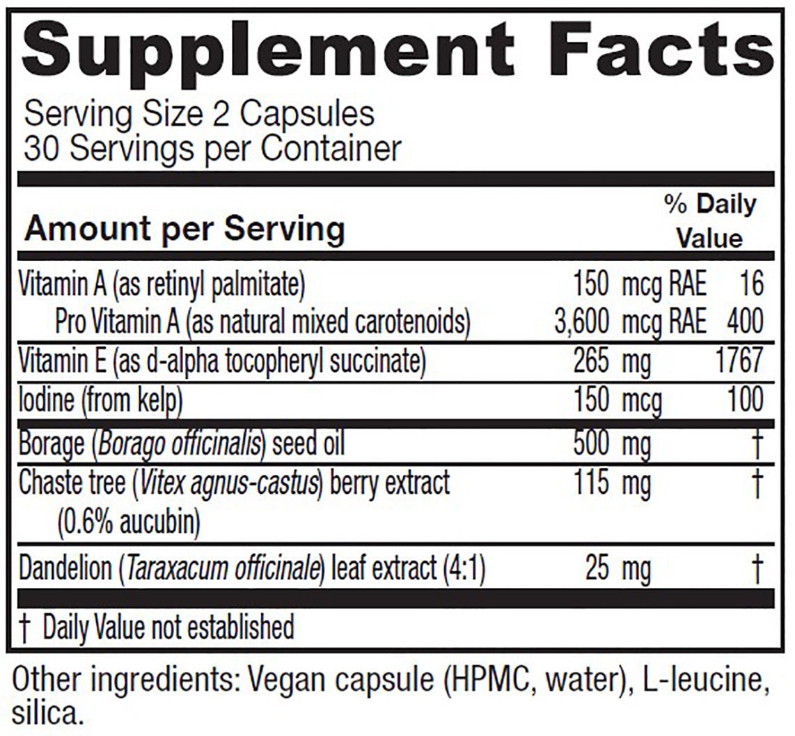 Breast Cycle Blend™- 60 capsules - Tree Spirit Wellness