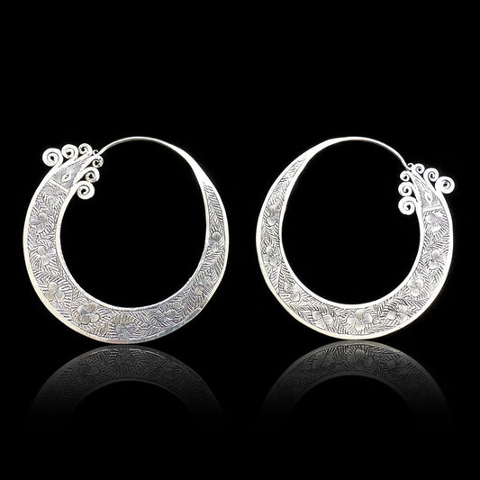 BURMESE HOOPS freeshipping - Tree Spirit Wellness