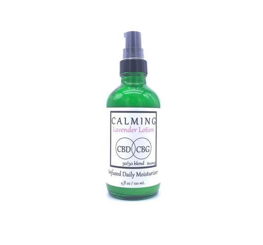 Calming Lavender Daily Moisturizer CBD+CBG - Tree Spirit Wellness