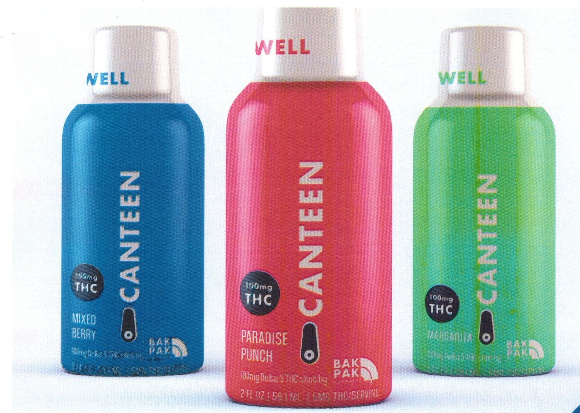 Canteen Delta 9 shot Strawberry lemonade (case of 12 display) - Tree Spirit Wellness