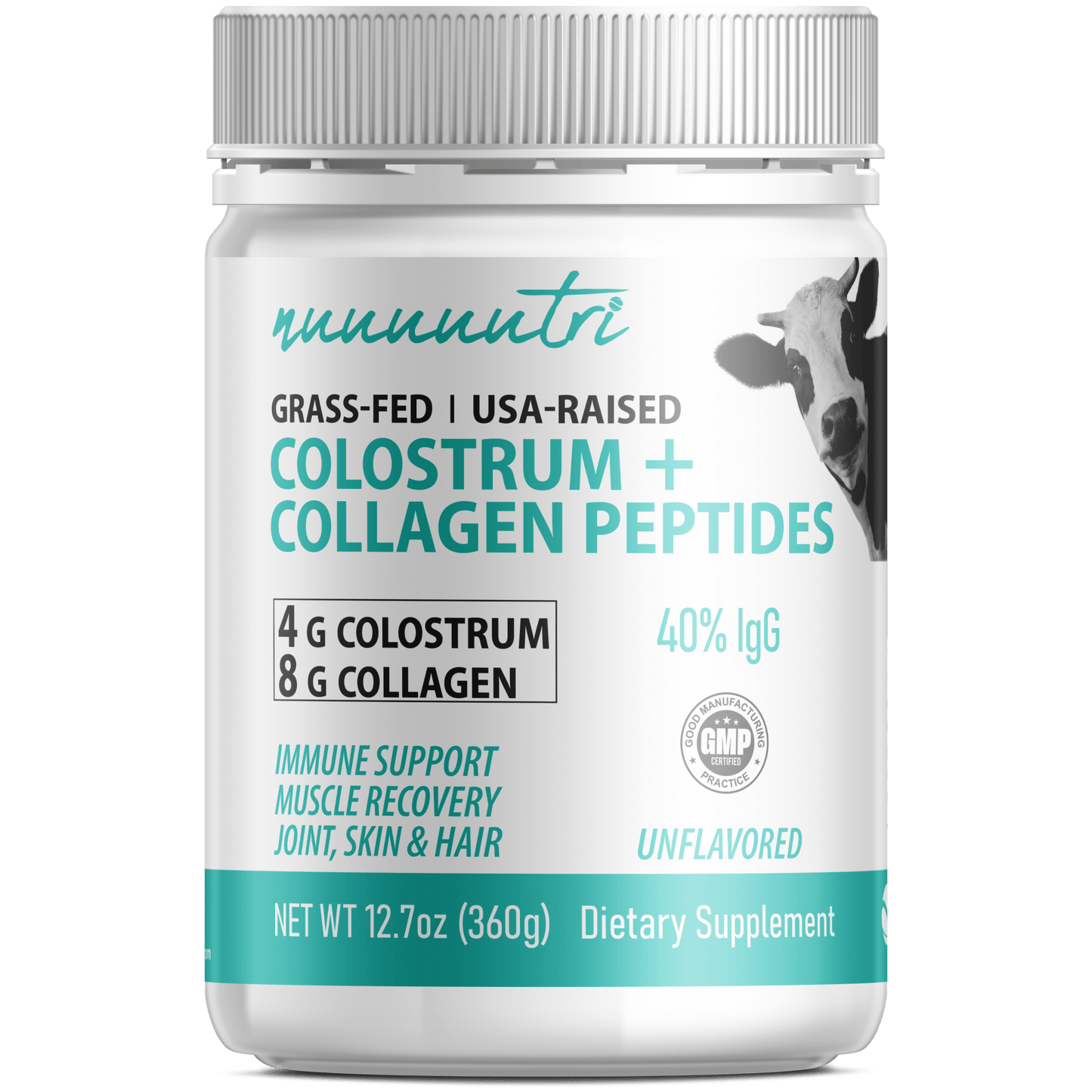 Colostrum Collagen 4/8 g Unflavored Powder - Tree Spirit Wellness