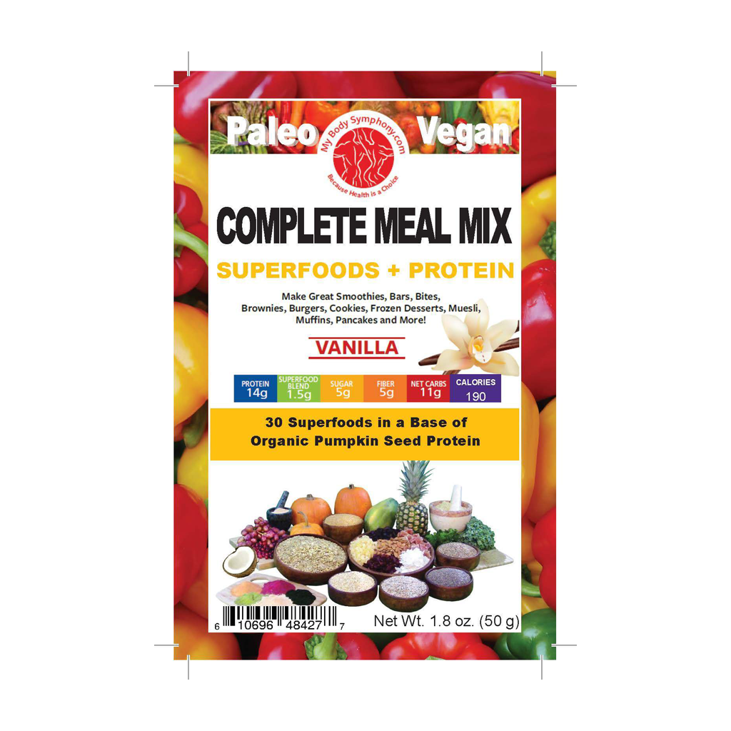 Complete Meal Mix: Superfoods + Protein | 10 Single Serving Packets freeshipping - Tree Spirit Wellness