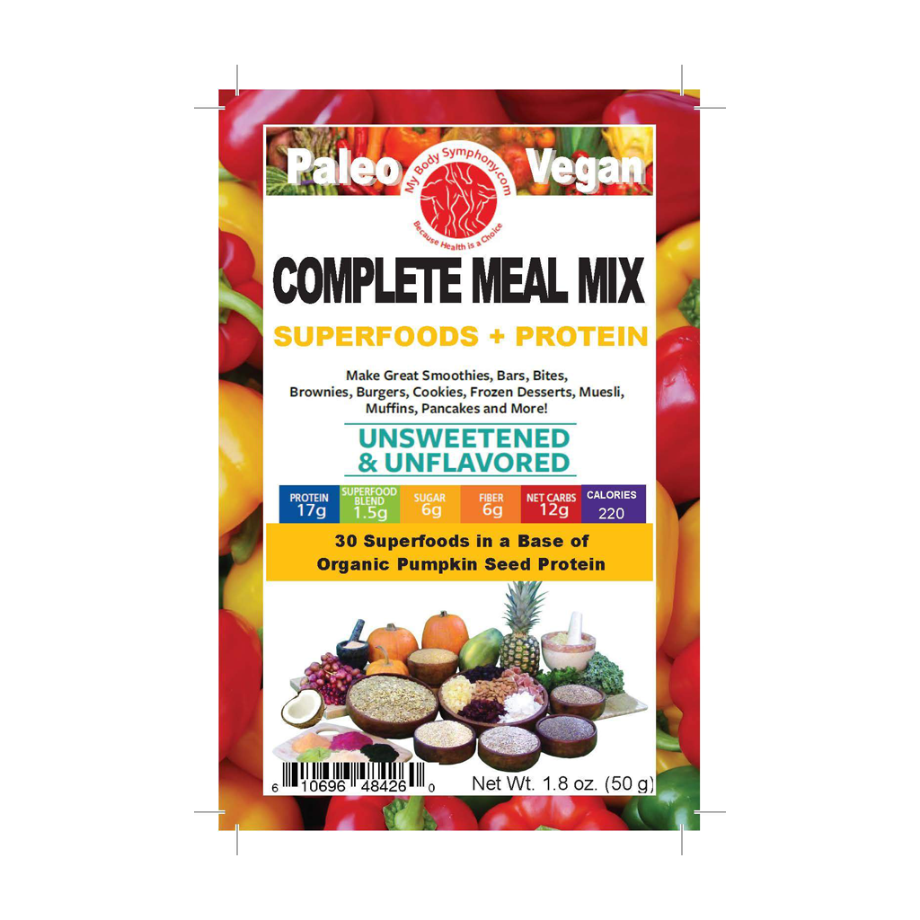 Complete Meal Mix: Superfoods + Protein | 10 Single Serving Packets freeshipping - Tree Spirit Wellness