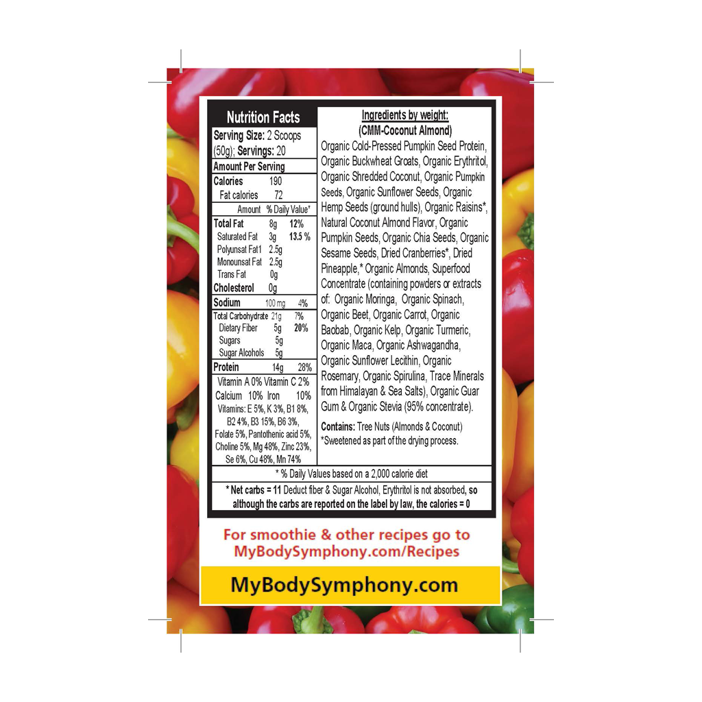 Complete Meal Mix: Superfoods + Protein | 10 Single Serving Packets freeshipping - Tree Spirit Wellness