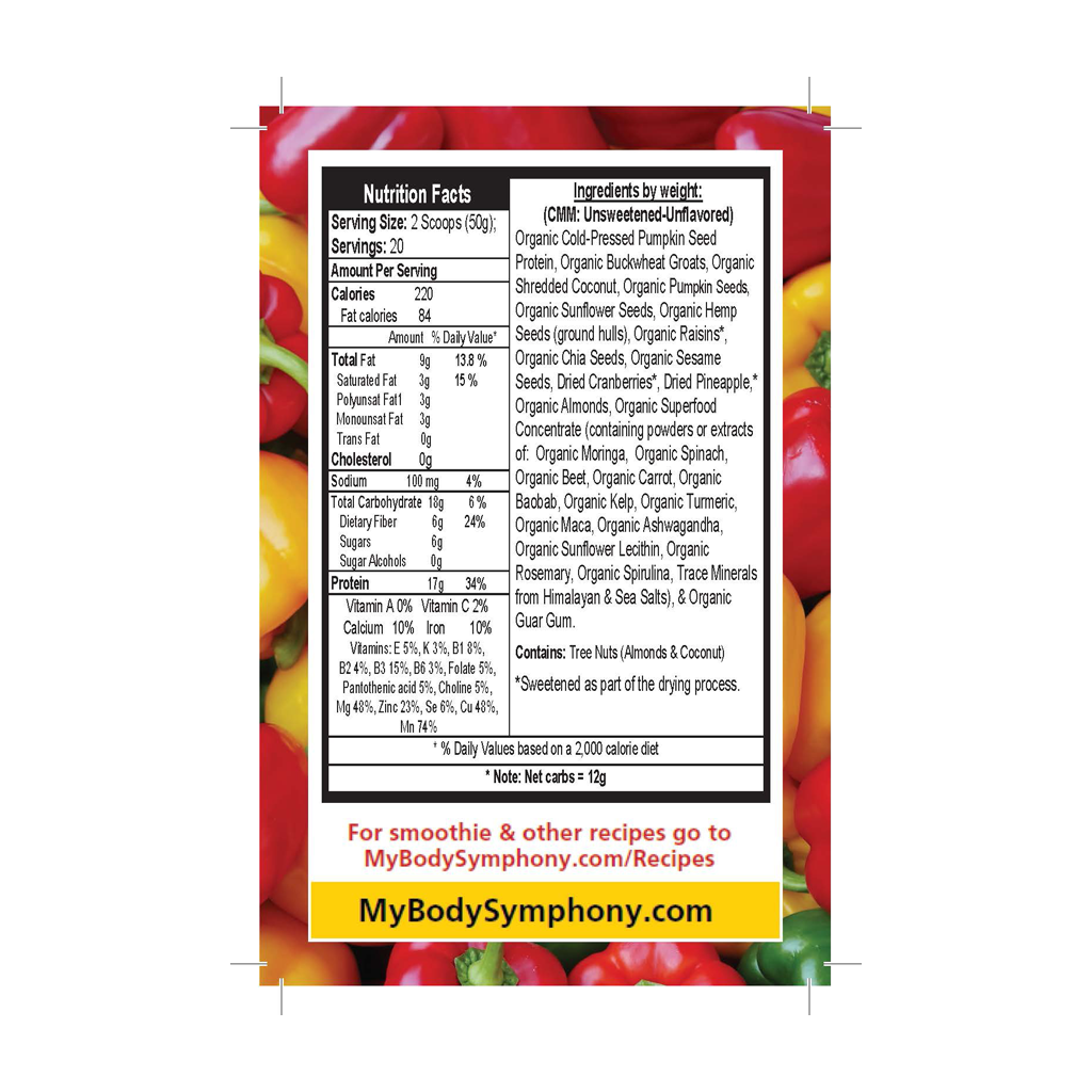 Complete Meal Mix: Superfoods + Protein | 10 Single Serving Packets freeshipping - Tree Spirit Wellness