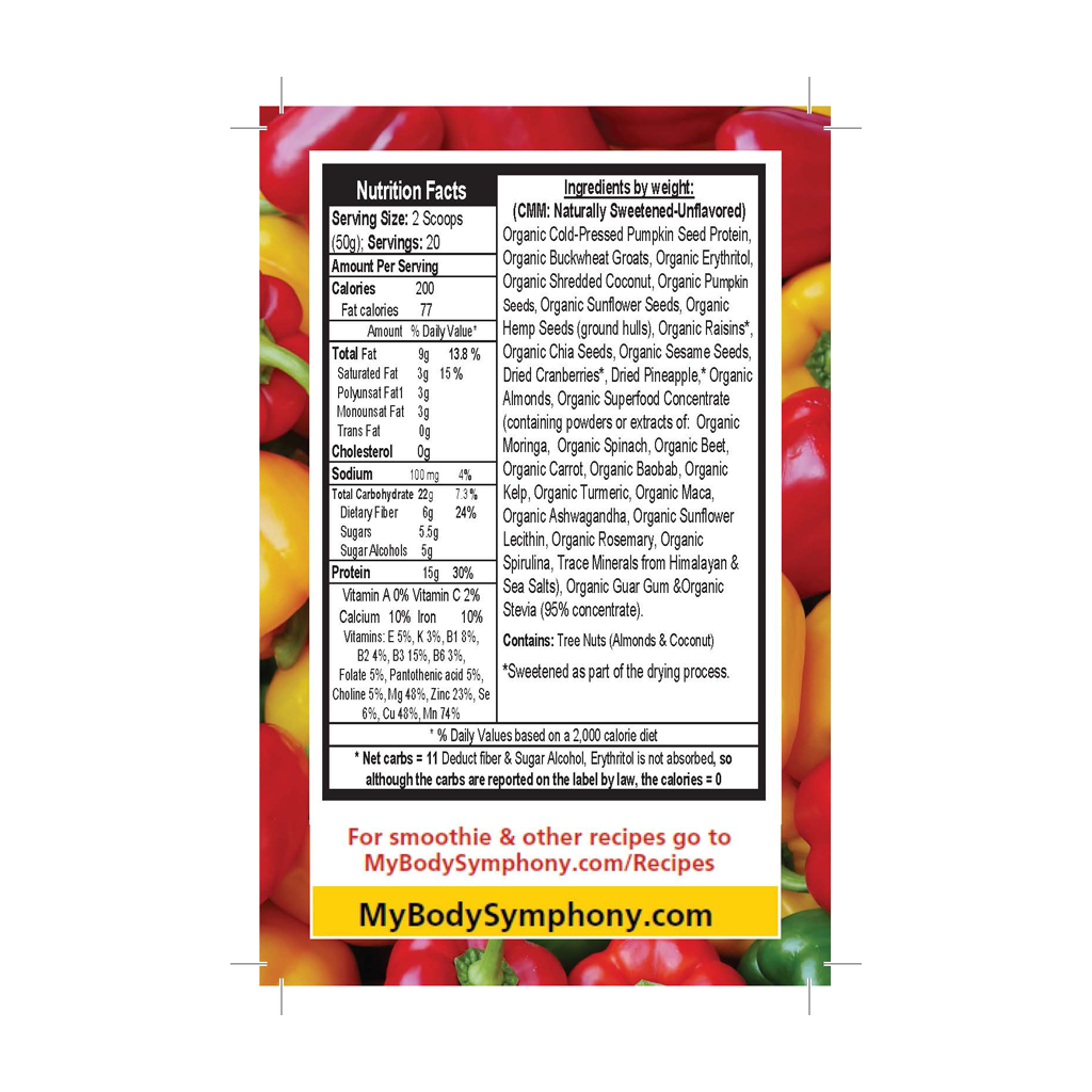 Complete Meal Mix: Superfoods + Protein | 10 Single Serving Packets freeshipping - Tree Spirit Wellness