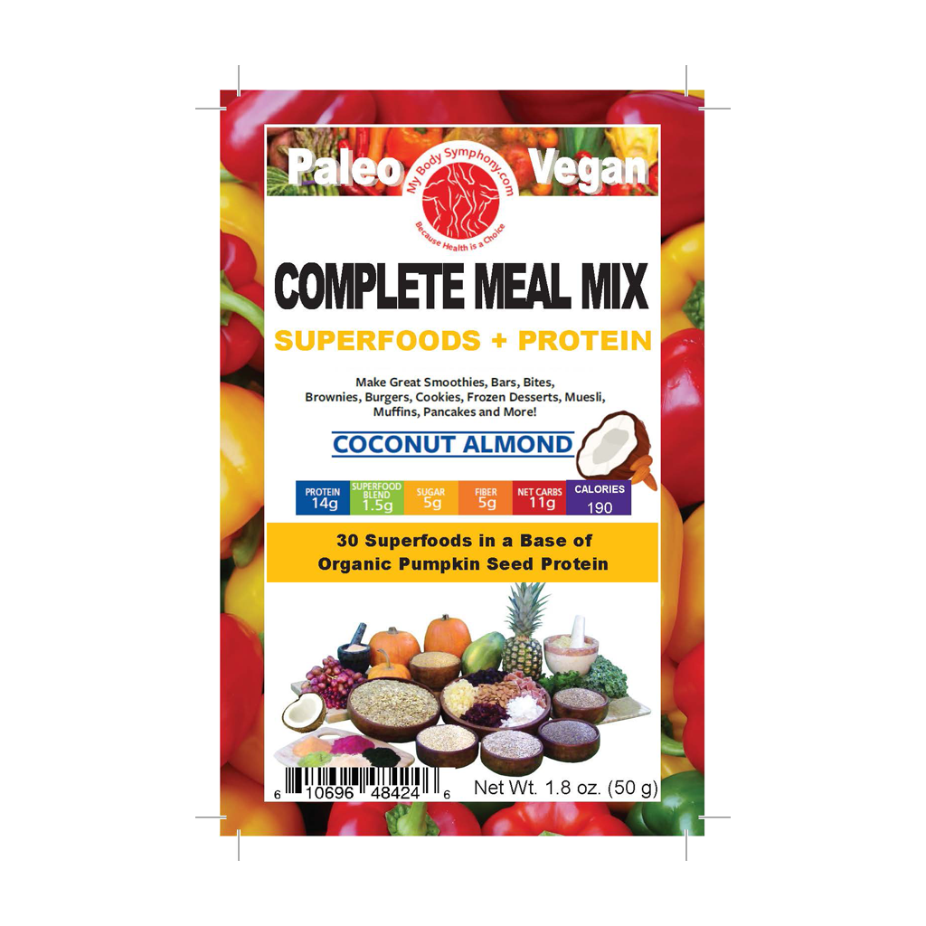 Complete Meal Mix: Superfoods + Protein | 10 Single Serving Packets freeshipping - Tree Spirit Wellness