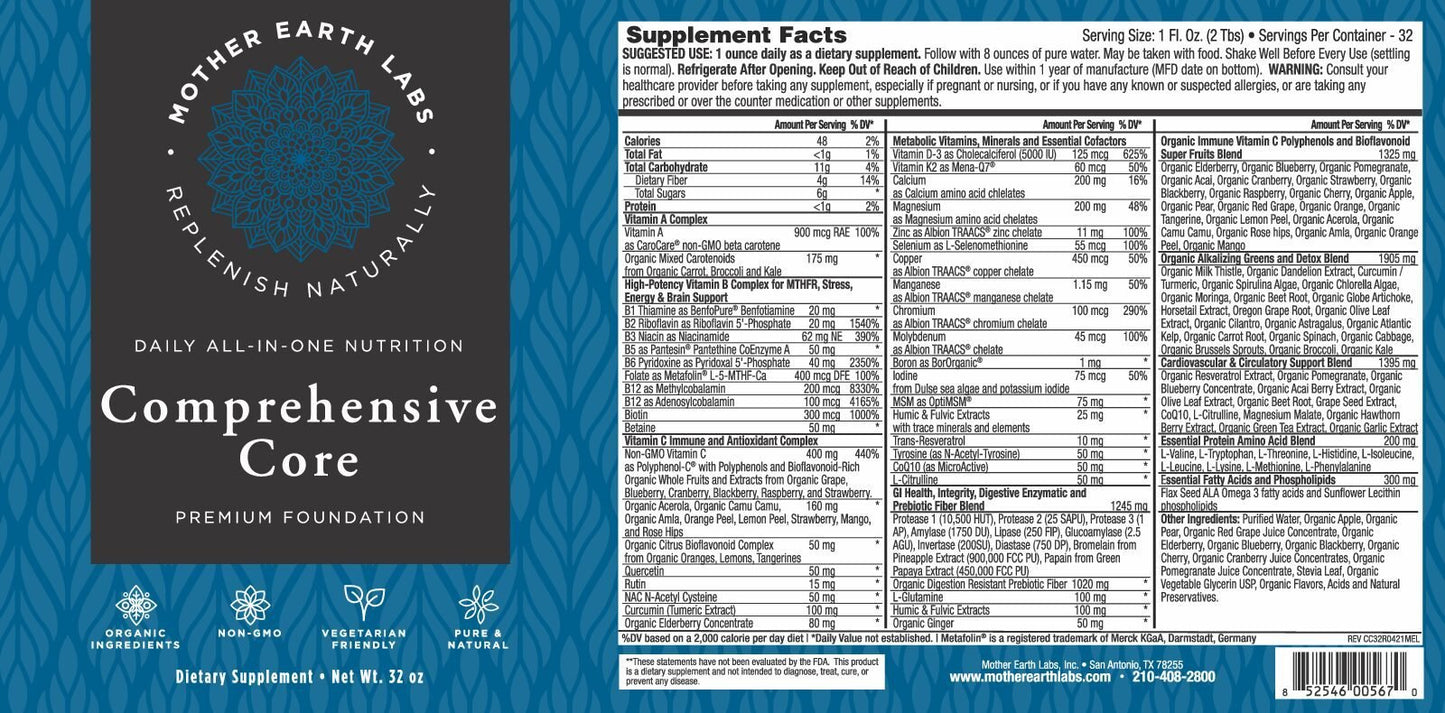 Comprehensive Core freeshipping - Tree Spirit Wellness