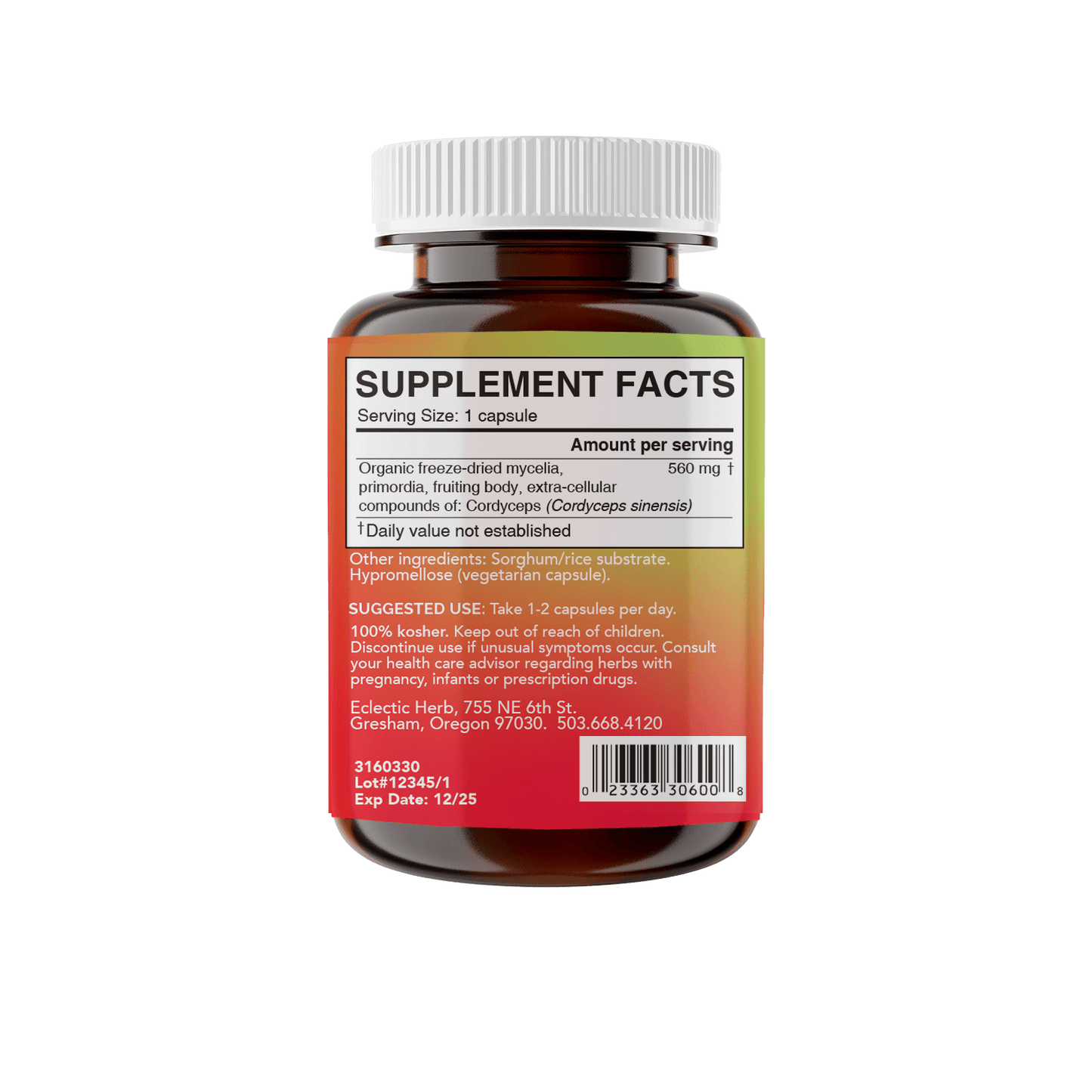CORDYCEPS CAPSULES - Tree Spirit Wellness