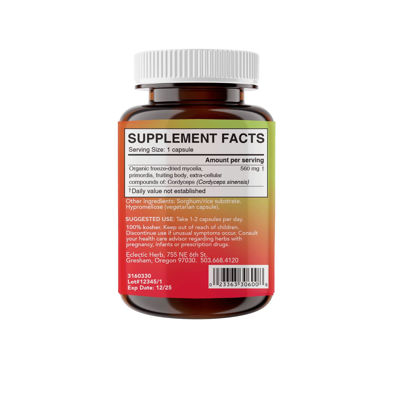 CORDYCEPS CAPSULES - Tree Spirit Wellness