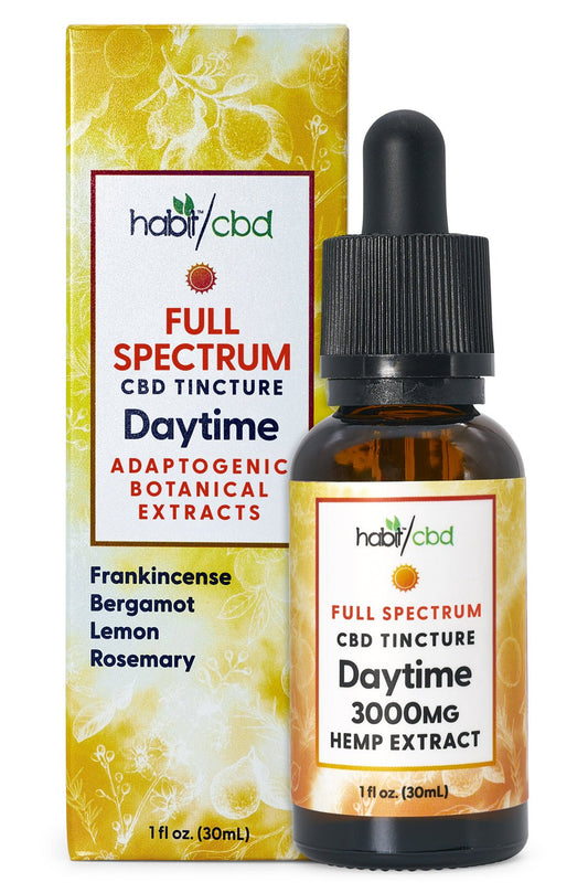Daytime Full Spectrum CBD Oil-3000mg - Tree Spirit Wellness
