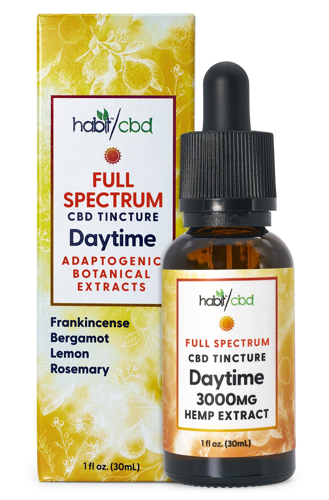 Daytime Full Spectrum CBD Oil-3000mg - Tree Spirit Wellness
