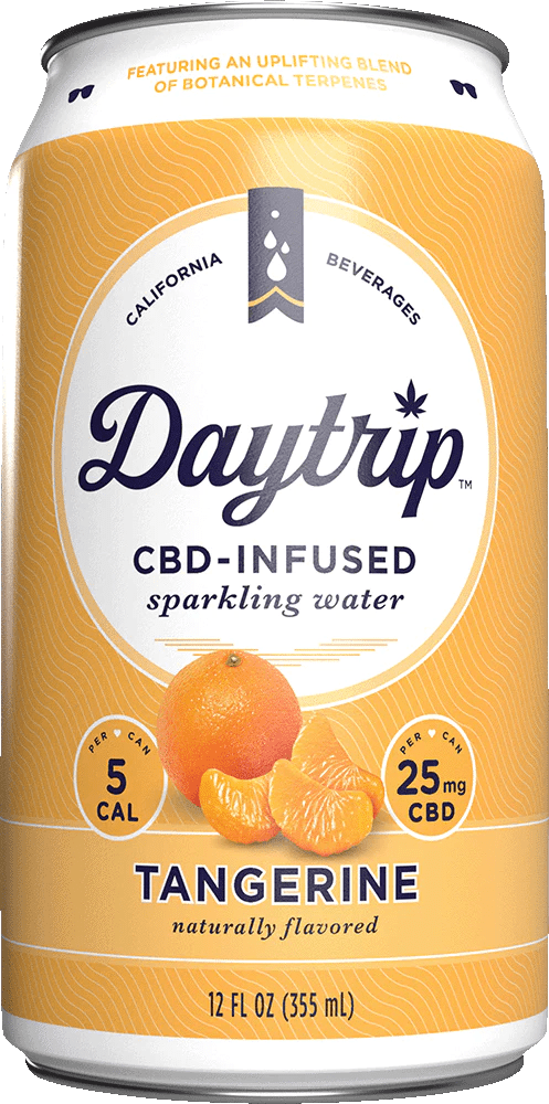 Daytrip CBD Infused Sparkling Water Tangerine - Tree Spirit Wellness