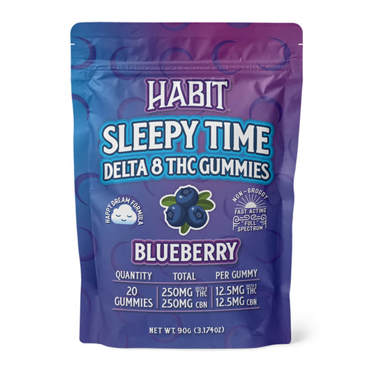 Delta 8 CBN Gummies – Blueberry - Tree Spirit Wellness