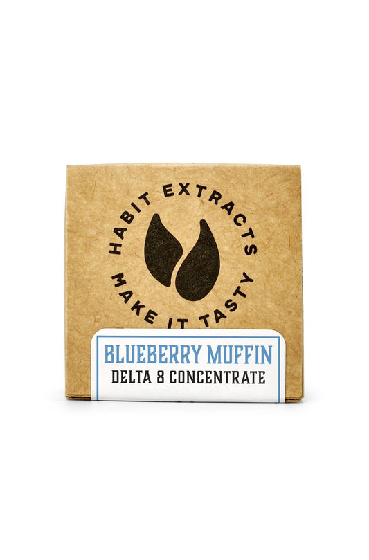 Delta 8 Concentrate 1g Blueberry muffin - Tree Spirit Wellness