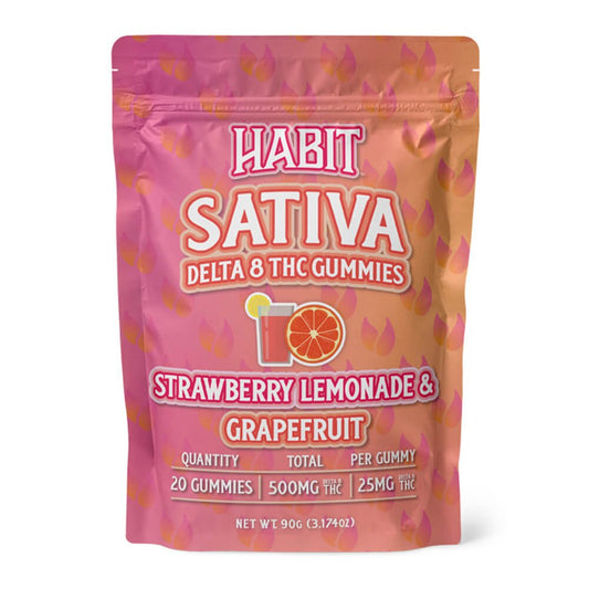 Delta 8 Gummies 20K 25mg Strawberry Lemonade&Grape Fruit - Tree Spirit Wellness