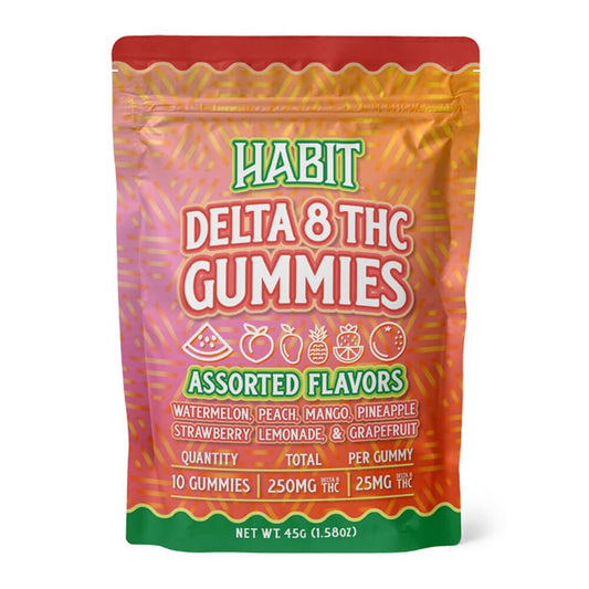 Delta 8 Gummies 8PK 25mg Assorted Flavors - Tree Spirit Wellness