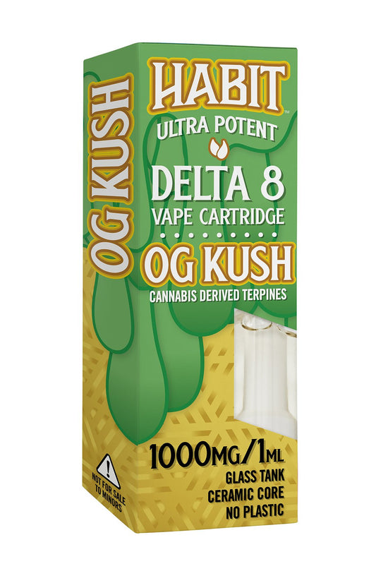 Delta 8 Live Resin Vape Cartridge – OG Kush - Tree Spirit Wellness