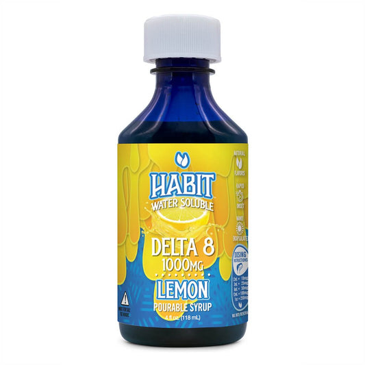Delta 8 Syrup Tincture 1000mg Lemon - Tree Spirit Wellness